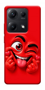 Чехол Червоний-сердцеїд для Xiaomi Redmi Note 14S
