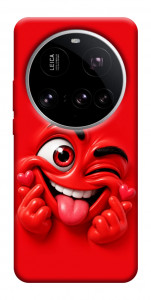 Чехол Червоний-сердцеїд для Xiaomi 15 Ultra
