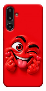 Чехол Червоний-сердцеїд для Galaxy F16 5G