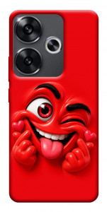 Чехол Червоний-сердцеїд для Xiaomi Poco F6