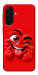 Чехол Червоний-сердцеїд для Galaxy A17 5G