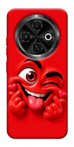Чехол Червоний-сердцеїд для TECNO Spark 30C (KL5n)
