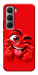 Чохол Червоний-сердцеїд для Infinix Hot 60