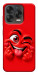 Чохол Червоний-сердцеїд для ZTE Nubia V70 Design