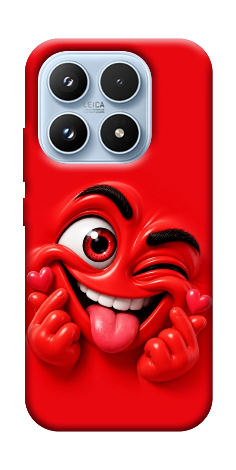 Чехол Червоний-сердцеїд для Xiaomi 17