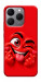 Чехол Червоний-сердцеїд для Realme 15T