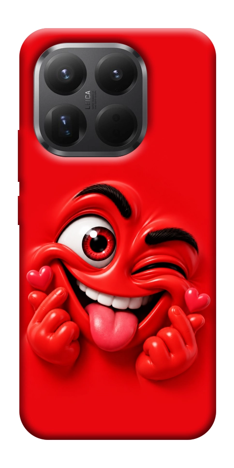 Чохол Червоний-сердцеїд для Xiaomi 15T Pro
