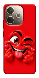 Чохол Червоний-сердцеїд для Oppo A5 Pro 4G