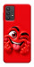 Чехол Червоний-сердцеїд для Galaxy A32 5G