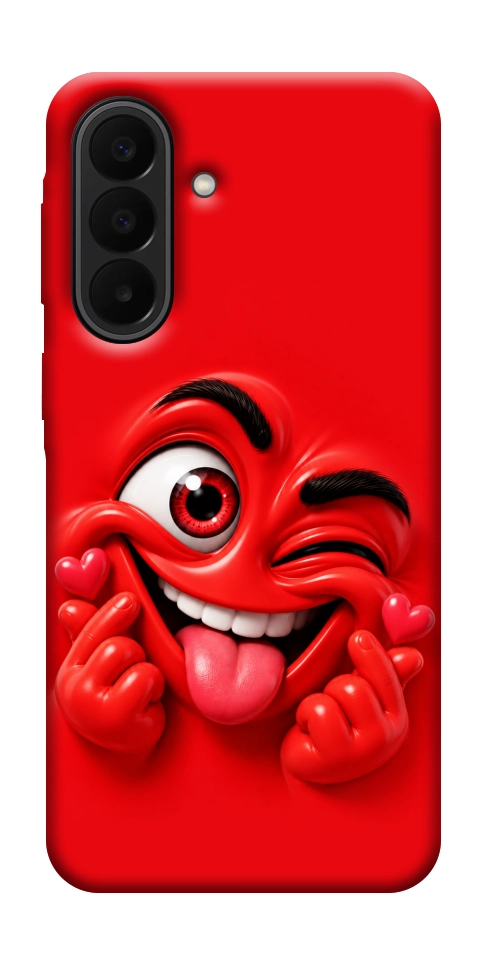 Чехол Червоний-сердцеїд для Galaxy A27