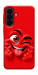Чехол Червоний-сердцеїд для Galaxy A27