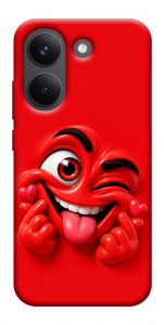 Чохол Червоний-сердцеїд для Xiaomi Poco X8 Pro