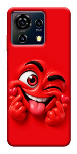 Чехол Червоний-сердцеїд для ZTE Blade V50 Vita