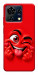 Чохол Червоний-сердцеїд для ZTE Blade V50 Vita