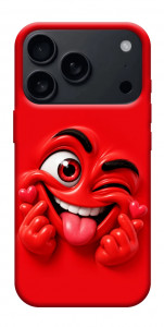 Чехол Червоний-сердцеїд для iPhone 18 Pro Max