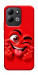 Чохол Червоний-сердцеїд для Xiaomi Redmi 17