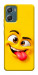 Чохол Жовтий-хитрун для Motorola Moto G06