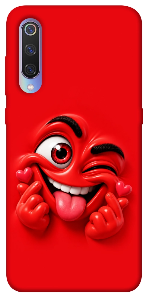 Чехол Червоний-сердцеїд для Xiaomi Mi 9
