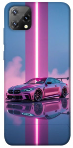 Чехол Pink neon car для Blackview A55