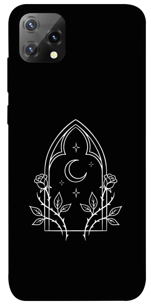 Чехол Gothic roses для Blackview A55