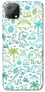 Чехол Dino pattern для Blackview A55