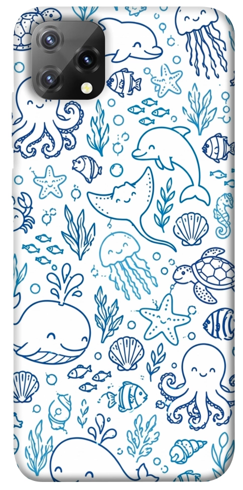 Чехол Sea pattern для Blackview A55