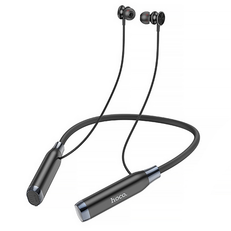 Фото Bluetooth Наушники Hoco ES62 Pretty neck-hang (Black) на vchehle.ua