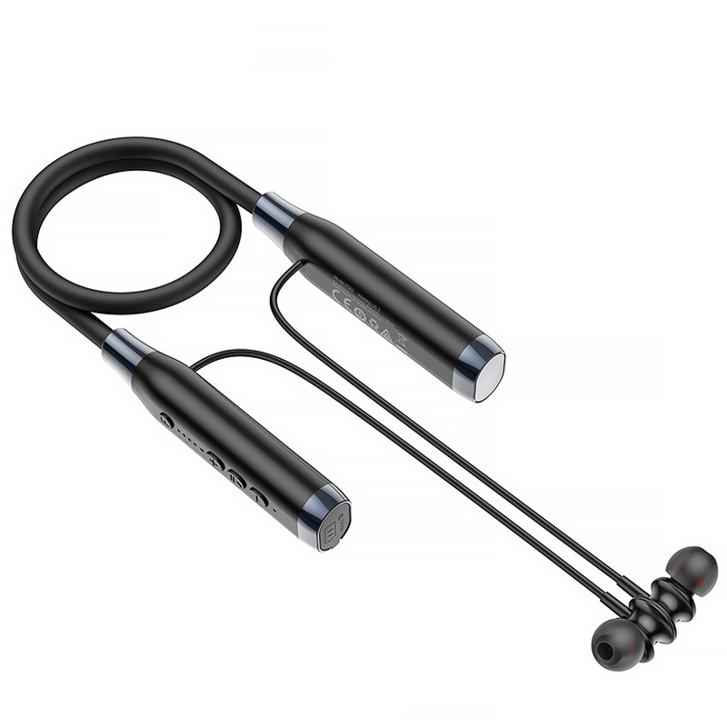 Bluetooth Наушники Hoco ES62 Pretty neck-hang (Black) в магазине vchehle.ua