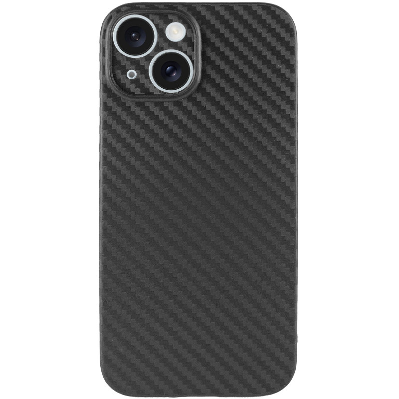 Фото Чохол Getman Carbon Ultra Slim на Apple iPhone 15 (6.1") (Black) на vchehle.ua