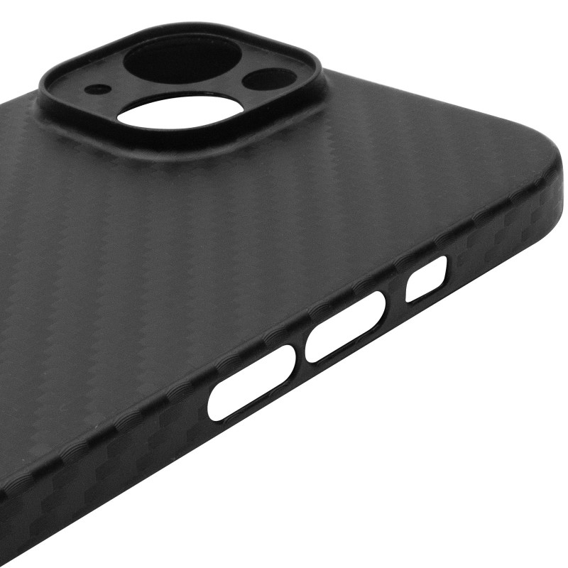 Купити Чохол Getman Carbon Ultra Slim на Apple iPhone 15 (6.1") (Black) на vchehle.ua