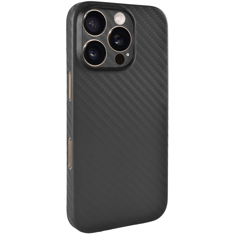 Чехол Getman Carbon Ultra Slim для Apple iPhone 15 Pro (6.1") (Black)