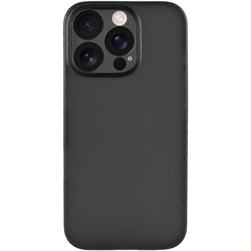 Фото Чехол Getman Carbon Ultra Slim для Apple iPhone 15 Pro (6.1") (Black) на vchehle.ua