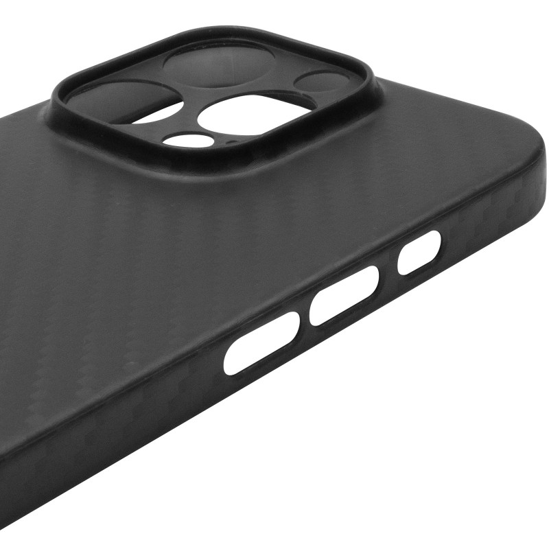 Купить Чехол Getman Carbon Ultra Slim для Apple iPhone 15 Pro (6.1") (Black) на vchehle.ua