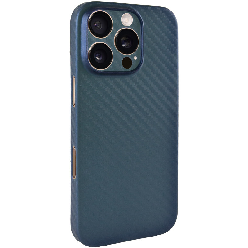 Чехол Getman Carbon Ultra Slim для Apple iPhone 15 Pro (6.1") (Blue)