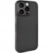 Чехол Getman Carbon Ultra Slim для Apple iPhone 15 Pro Max (6.7") (Black)