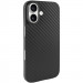 Чехол Getman Carbon Ultra Slim для Apple iPhone 16 (6.1") (Black)