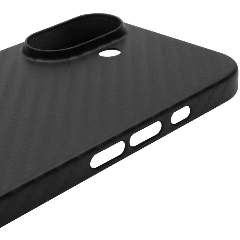 Купить Чехол Getman Carbon Ultra Slim для Apple iPhone 16 (6.1") (Black) на vchehle.ua