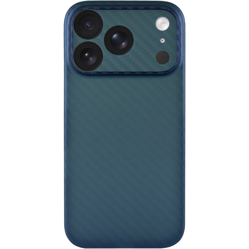 Фото Чехол Getman Carbon Ultra Slim для Apple iPhone 17 Pro Max / 18 Pro Max (6.9") (Blue) на vchehle.ua