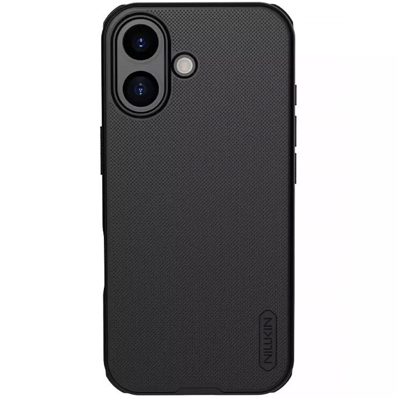 Фото Чохол Nillkin Matte Magnetic Pro на Apple iPhone 17 (6.3") (Чорний / Black) на vchehle.ua
