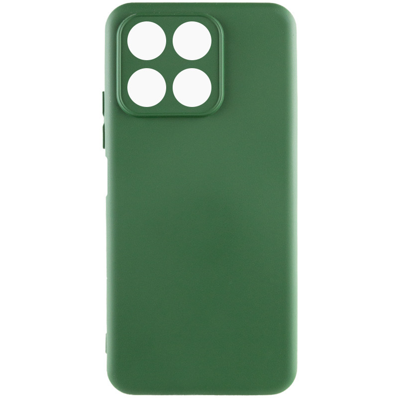 Чохол Silicone Cover Lakshmi Full Camera (A) на Huawei Honor X8a (Зелений / Dark green)
