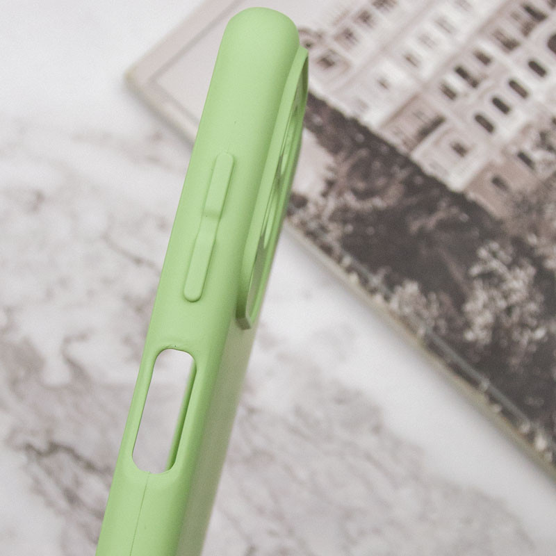 Чохол Silicone Cover Lakshmi Full Camera (A) на Huawei Honor X8a (Зелений / Pistachio) в магазині vchehle.ua