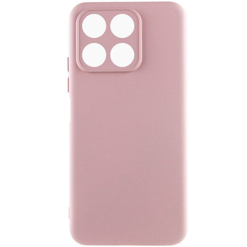 Чохол Silicone Cover Lakshmi Full Camera (A) на Huawei Honor X8a (Рожевий / Pink)
