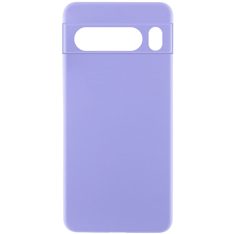 Чохол Silicone Cover Lakshmi Full Camera (AAA) на Google Pixel 8 Pro (Бузковий / Dasheen)