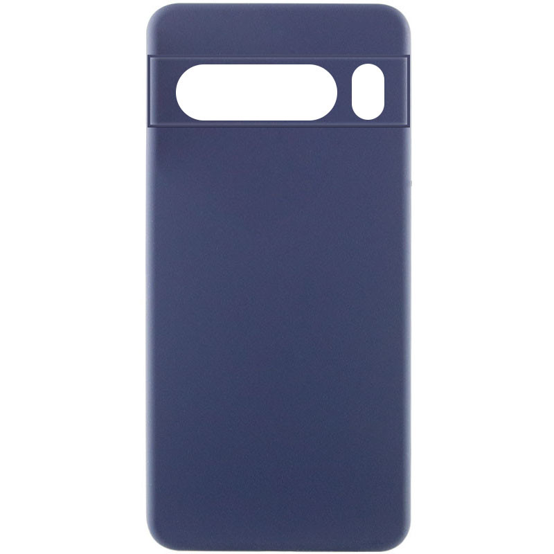 Чохол Silicone Cover Lakshmi Full Camera (AAA) на Google Pixel 8 Pro (Темно-синій / Midnight blue)