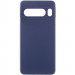 Чохол Silicone Cover Lakshmi Full Camera (AAA) на Google Pixel 8 Pro (Темно-синій / Midnight blue)