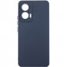 Чохол Silicone Cover Lakshmi Full Camera (AAA) на Motorola Edge 50 Fusion (Темно-синій / Midnight blue)