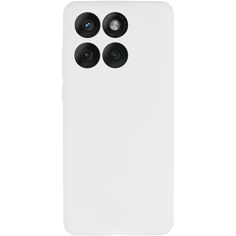 Фото Чохол Silicone Cover Lakshmi Full Camera (AAA) на Motorola Edge 60 / Edge 60 Fusion (Білий / White) на vchehle.ua