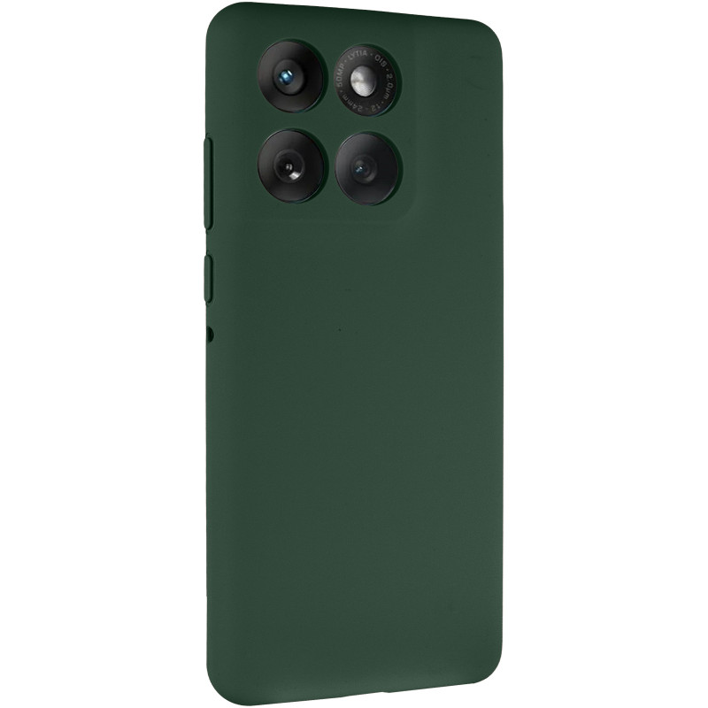 Чохол Silicone Cover Lakshmi Full Camera (AAA) на Motorola Edge 60 / Edge 60 Fusion (Зелений / Cyprus Green)