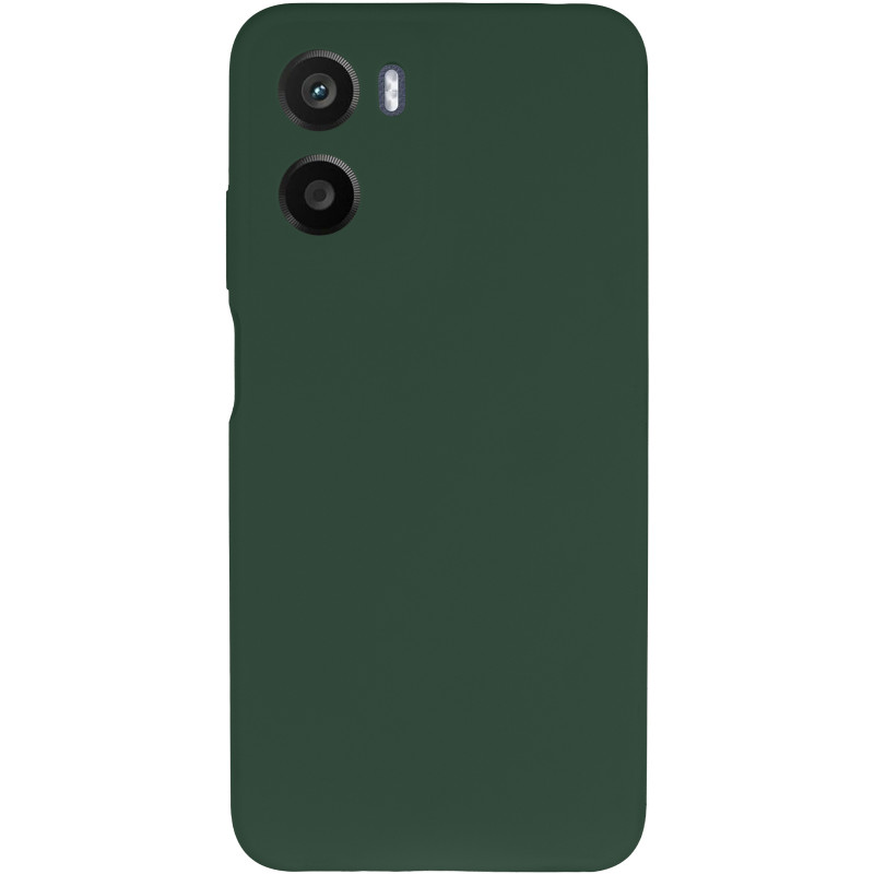 Фото Чохол Silicone Cover Lakshmi Full Camera (AAA) на Motorola Moto G05 / E15 4G (Зелений / Cyprus Green) на vchehle.ua