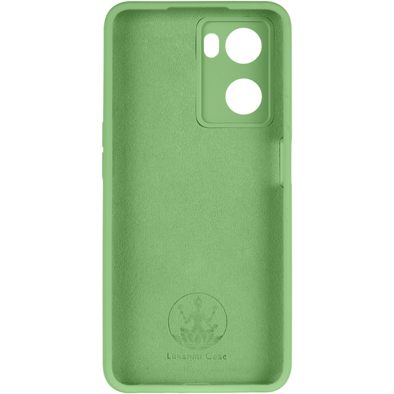 Фото Чохол Silicone Cover Lakshmi Full Camera (AAA) на Oppo A57s / A77s (М'ятний / Mint) в маназині vchehle.ua